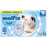 Bucuks Mey Ithalat® Bebek Bezi Fırsat Paketi 5 Beden 11-18 kg 48 Adet