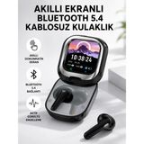 Bucuks Mey Ithalat® Bluetooth 5.4 Kulaklık – Gürültü Engelleme ve Akıllı Ekranlı Şarj Kutusu