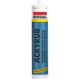 Bucuks Mey Ithalat® Soudal Acryrub Silikonize Mastik 310 ml Beyaz