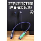 Bucuks Mey Ithalat® Yeni Nesil Bluetooth Kulaklık Kablolu Kulak Içi Dijital Göstergeli