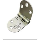 Bucuks Mey Ithalat® Yüksel Oval Alüminyum Kasa Menteşesi 4 cm