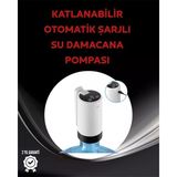 Bucuks Otomatik Şarjlı Damacana Pompası Ev Ofis Kamp Kullanım