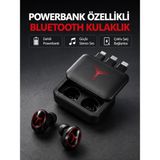 Bucuks Powerbank Özellikli Bluetooth Kablosuz Kulaklık – Dokunmatik Kontrol, Uzun Pil Ömrü, Ergonomik Tasarım