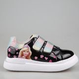 Bücür Ortopedi 502 Barbili Siyah Çocuk Sneakers