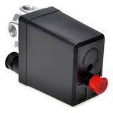Buda Lazım Shop Bu Da Lazım 3 Yollu Kompresör Şalter Otomatigi 220 V Ayarlı Basınç Şalteri Soba & Isıtıcı Parça