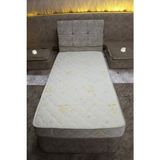 Buddy 15 cm Tek Kişilik Sünger Baza Yatağı, Unisex Full Ortopedik Yataklar, Lux Çocuk Baza Yatak - Beyaz - 80 x 190 cm