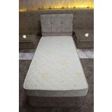 Buddy 15 Cm Tek Kişilik Sünger Baza Yatağı, Unisex Full Ortopedik Yataklar, Lux Çocuk Baza Yatak Yk15