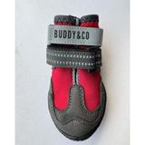 Buddy Co Megastone Kauçuk Dış Taban Köpek Ayakkabısı Kırmızı No 2 4 Cm