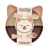 Buddy Mama Tabağı - 7 Parça Pembe-Mor-Beyaz (4 Adet)