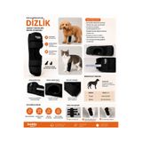 Buddy Store Kedi Köpek Dizlik | Arka ve Ön Bacak Destekleyici Ortopedik Diz Koruyucu | Ayarlanabilir Cırt