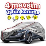 Budge Ford Fiesta 2009-2018 Fitline Araba Brandası Miflonlu Branda Oto Çadır Örtü