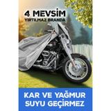 Budge Harley-Davidson Softail Fat Bob Motosiklet Brandası Çadır Örtü - Miflonlu