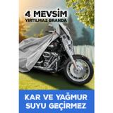 Budge Harley-Davidson Vrscd Night Rod Motosiklet Brandası Çadır Örtü - Miflonlu