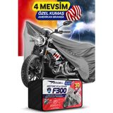 Budge Kanuni Popcorn 90 Amerikan Fitilli Motosiklet Brandası Çadır Örtü - Miflonlu