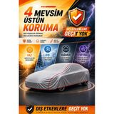 Budge Mitsubishi Lancer Evo Spoiler - 4 Mevsim Klipsli Araba Brandası - Oto Çadır Örtü