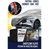 Budge Mitsubishi Lancer Evo Spoiler -AX60 Klipsli Araba Brandası - Oto Çadır Örtü