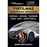 Budge Mitsubishi Lancer Evo Spoiler - X900pro Fırtına / Güneş Araba Brandası - Oto Çadır Örtü