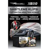 Budge Opel Astra Cabrio Twin Top 2006 Ve Sonrası - X600 Klipsli 4 Mevsim Araba Brandası - Oto Çadır Örtü