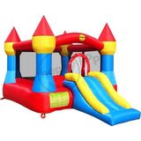 Budi Kaydıraklı Zıplayan Kale Şişme Oyun Parkı 365X265X - 0
