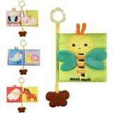 Budizzz 3D Boyutlu ve Hışırtılı Soft Bebek Kitabı | Hayvanlar Alemi