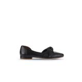 Bueno Shoes 01WA0301 Siyah Deri Kadın Babet
