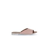 Bueno Shoes 01WA3010 Gül Kurusu Deri Düz Kadın Terlik