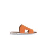 Bueno Shoes 01WA3012 Turuncu Alf Süet Kadın Düz Terlik
