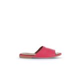 Bueno Shoes 01WA3602 Fuşya Koyu Deri Düz Kadın Terlik