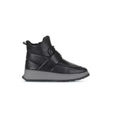 Bueno Shoes 01WA7403-502 Siyah Deri Kadın Dolgu Topuklu Bot