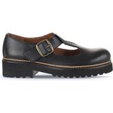 Bueno Shoes 01WD0200 Siyah Deri Kadın Klasik Ayakkabı