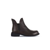 Bueno Shoes 01WD1900 Kahverengi Deri Kadın Topuklu Bot