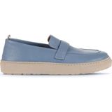 Bueno Shoes 01WD2600 Mavi Flotter Deri Erkek Loafer