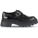 Bueno Shoes 01WD3301 Siyah Deri Kadın Klasik Ayakkabı