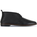 Bueno Shoes 01WD3500 Siyah Deri Kadın Düz Bot
