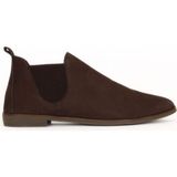 Bueno Shoes 01WD3501 Kahverengi Nubuk Kadın Düz Bot