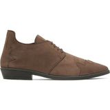 Bueno Shoes 01WD3603 Kahverengi Nubuk Kadın Düz Bot