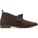Bueno Shoes 01WD3702 Kahverengi Nubuk Kadın Düz Bot