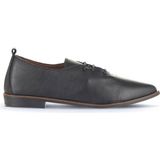 Bueno Shoes 01WD3706 Siyah Deri Kadın Günlük Ayakkabı