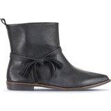 Bueno Shoes 01WD3714 Siyah Deri Kadın Düz Bot