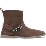Bueno Shoes 01WD4211 Kahverengi Nubuk Kadın Düz Bot