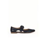 Bueno Shoes 01WE2900 Lacivert Deri Kadın Düz Ayakkabı