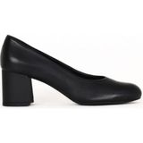 Bueno Shoes 01WE5700 Siyah Deri Kadın Topuklu Ayakkabı