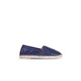 Bueno Shoes 01WJ0300 Lacivert Deri Kadın Sandalet