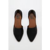 Bueno Shoes 01WN0101 Siyah Kadın Düz Babet