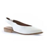 Bueno Shoes 01WN0102 Beyaz Deri Kadın Sandalet