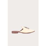 Bueno Shoes 01WN0111 Sarı Vizon Deri Kadın Sandalet