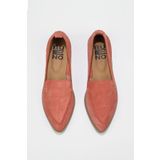 Bueno Shoes 01WN0128 Pudra Açık Süet Kadın Düz Babet