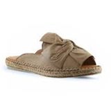 Bueno Shoes 01WN1632 Vizon Deri Kadın Espadril Terlik