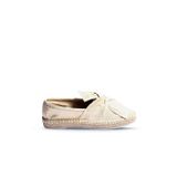 Bueno Shoes 01WN3100 Altın Deri Kadın Espadril Ayakkabı