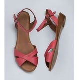 Bueno Shoes 01WN3808 Fuşya Deri Kadın Sandalet
